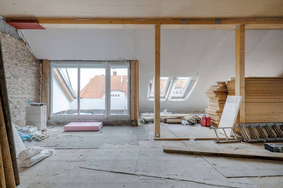 Wohnbereich mit Loggia
