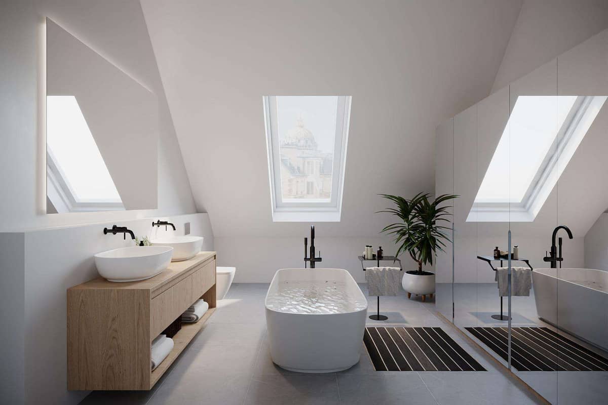 Badezimmer KI generiert