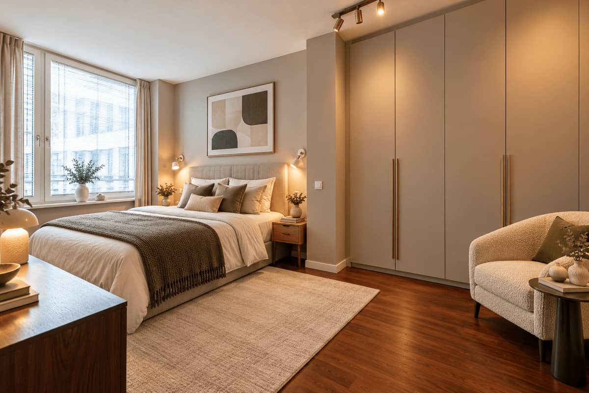 Schlafzimmer KI Visulisierung