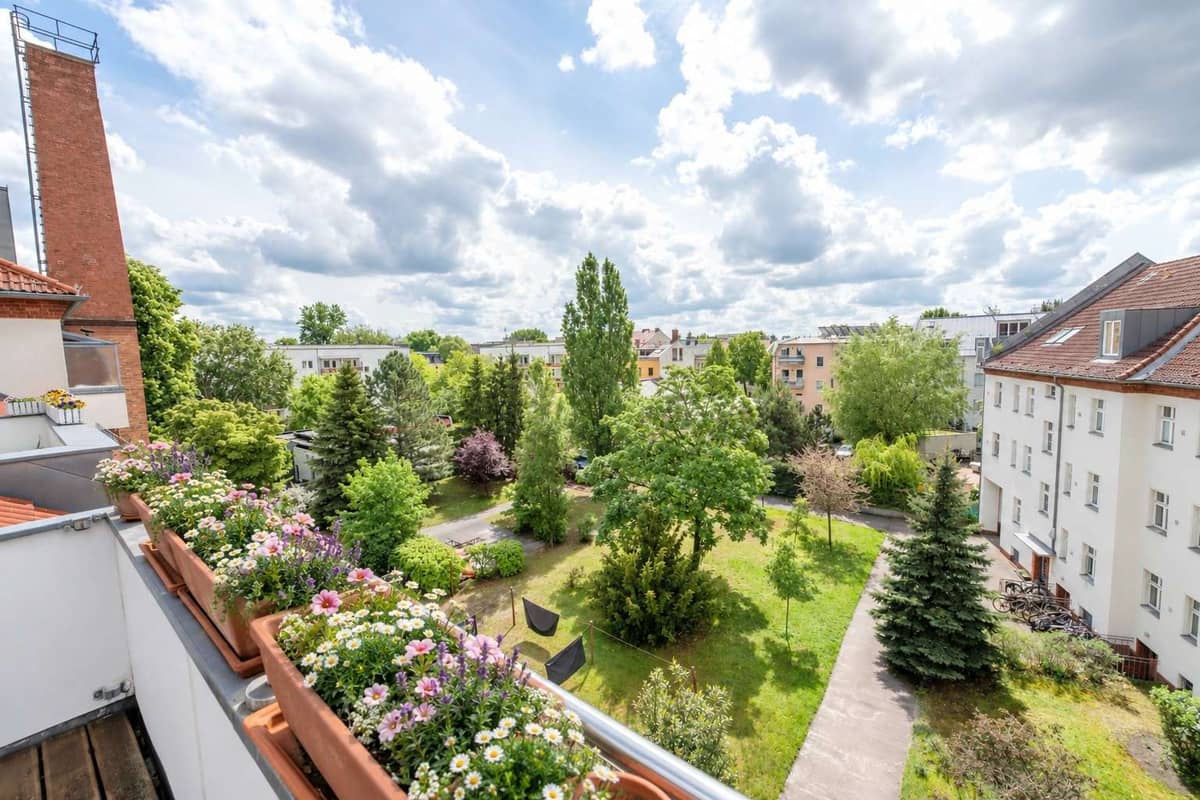Aussicht von der Terrasse