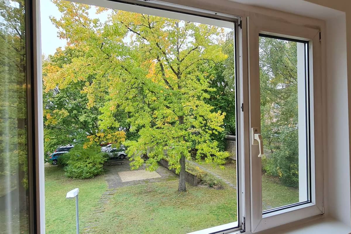 Ausblick Schlafzimmer