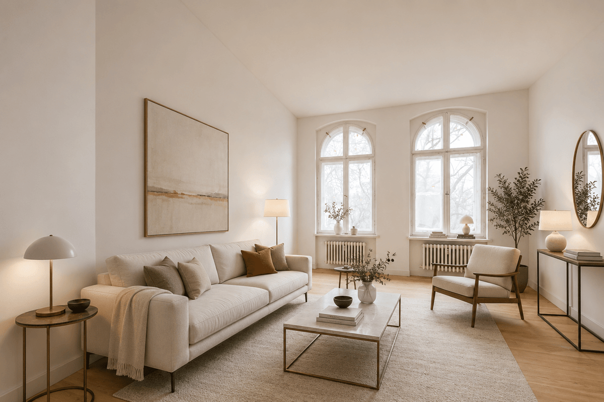 Wohnzimmer Visualisierung