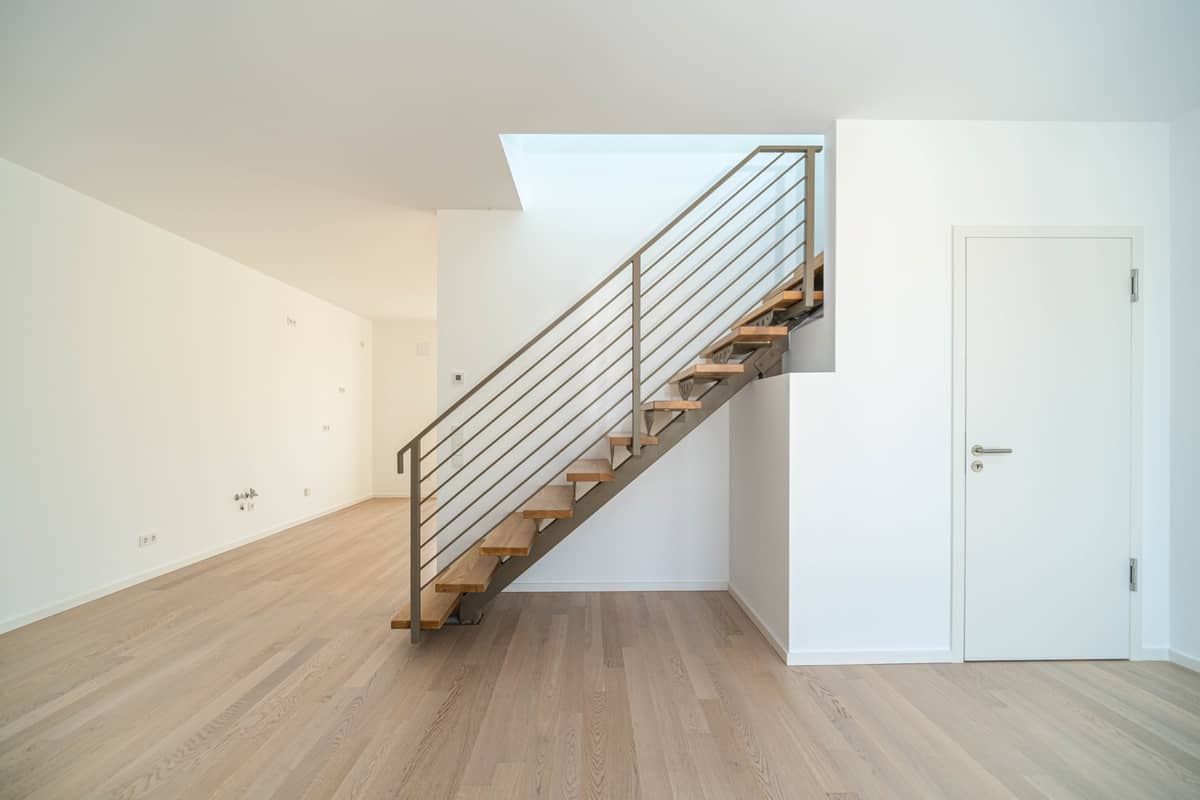 Treppe zur Dachterrasse