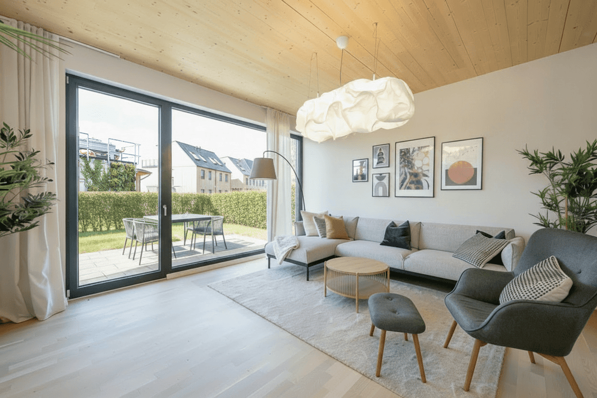 Wohnzimmer - Musterhaus