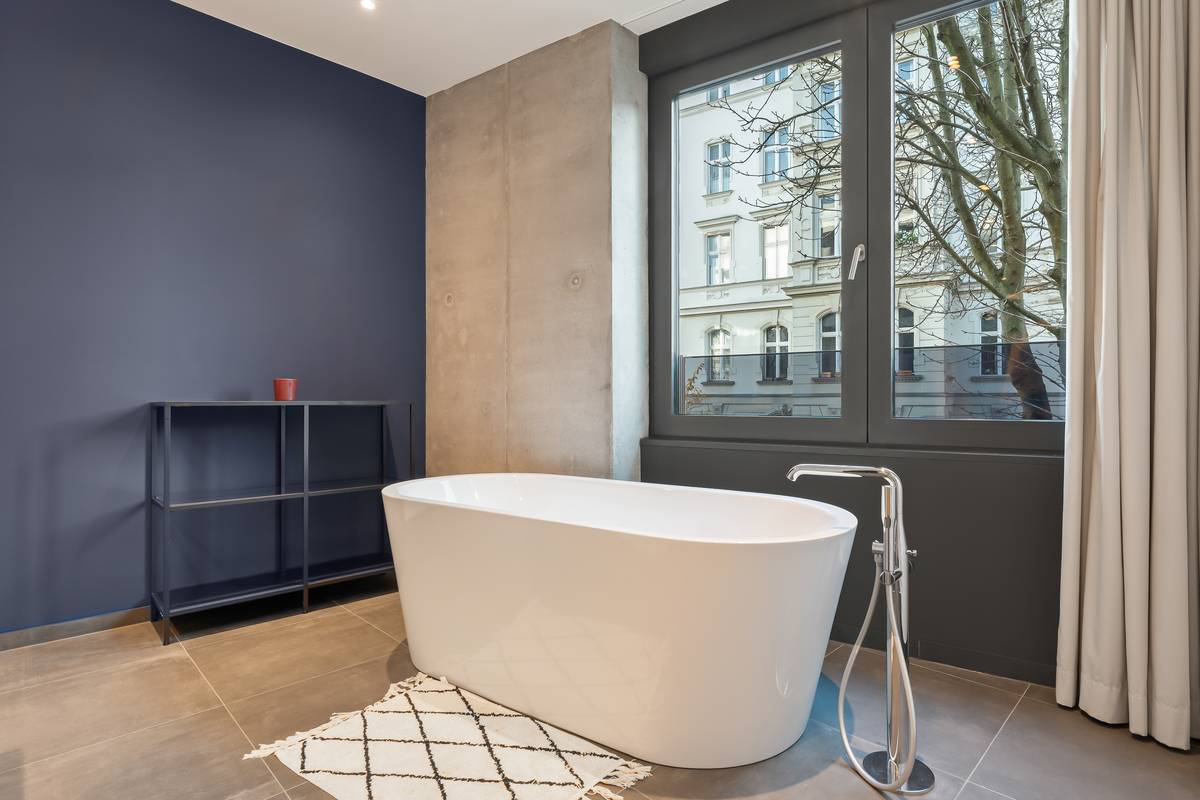 Freistehende Badewanne