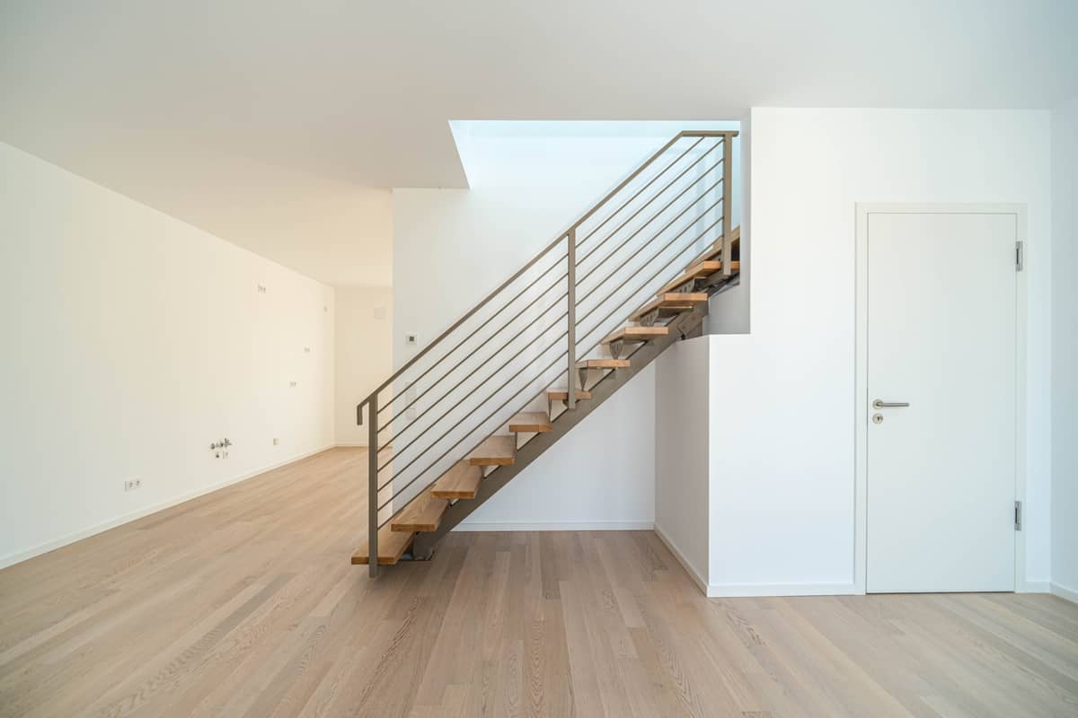 Treppe zur Dachterrasse