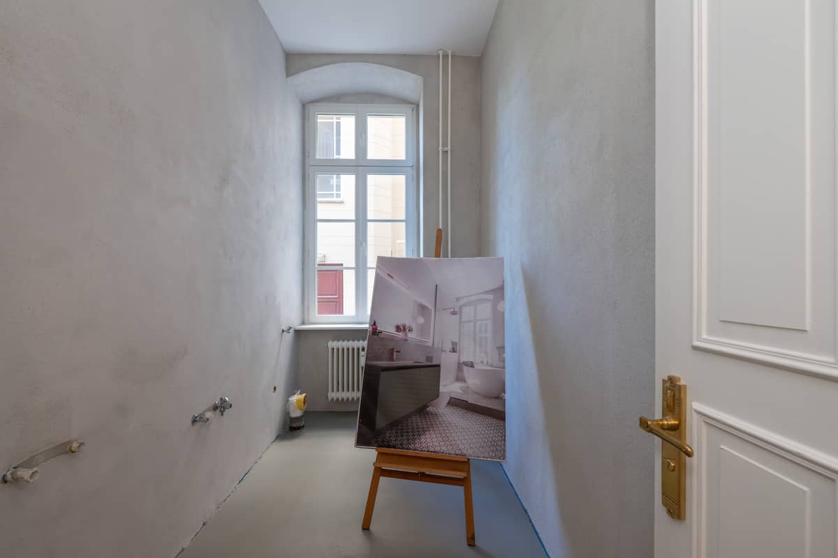 Badezimmer zum Selbstausbau