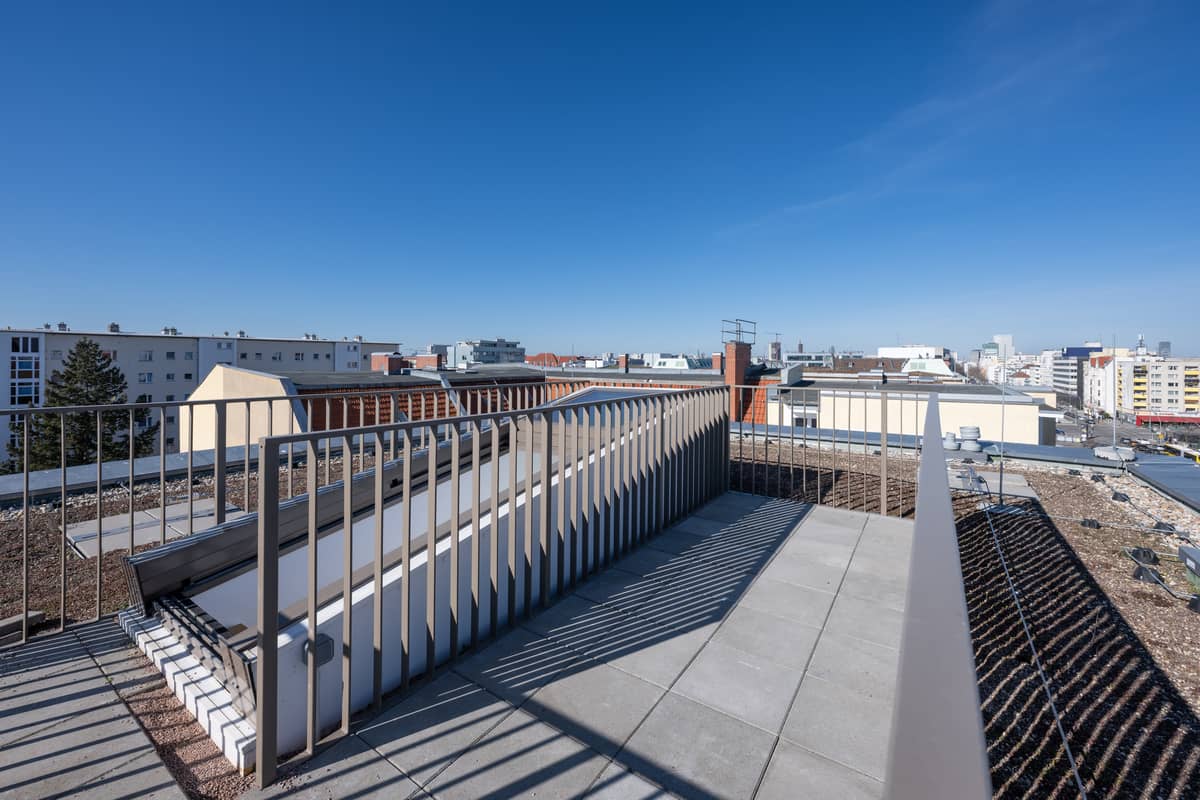 Aufdachterrasse