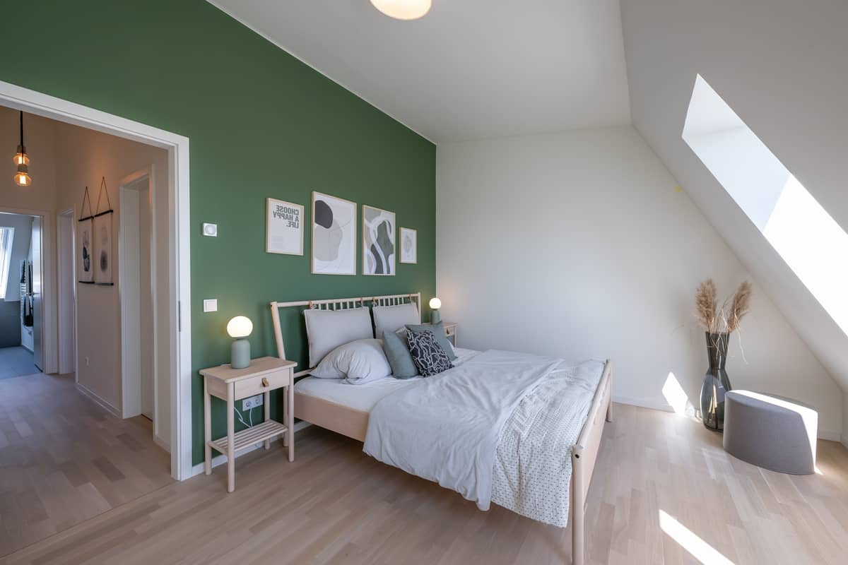 Schlafzimmer - Musterhaus