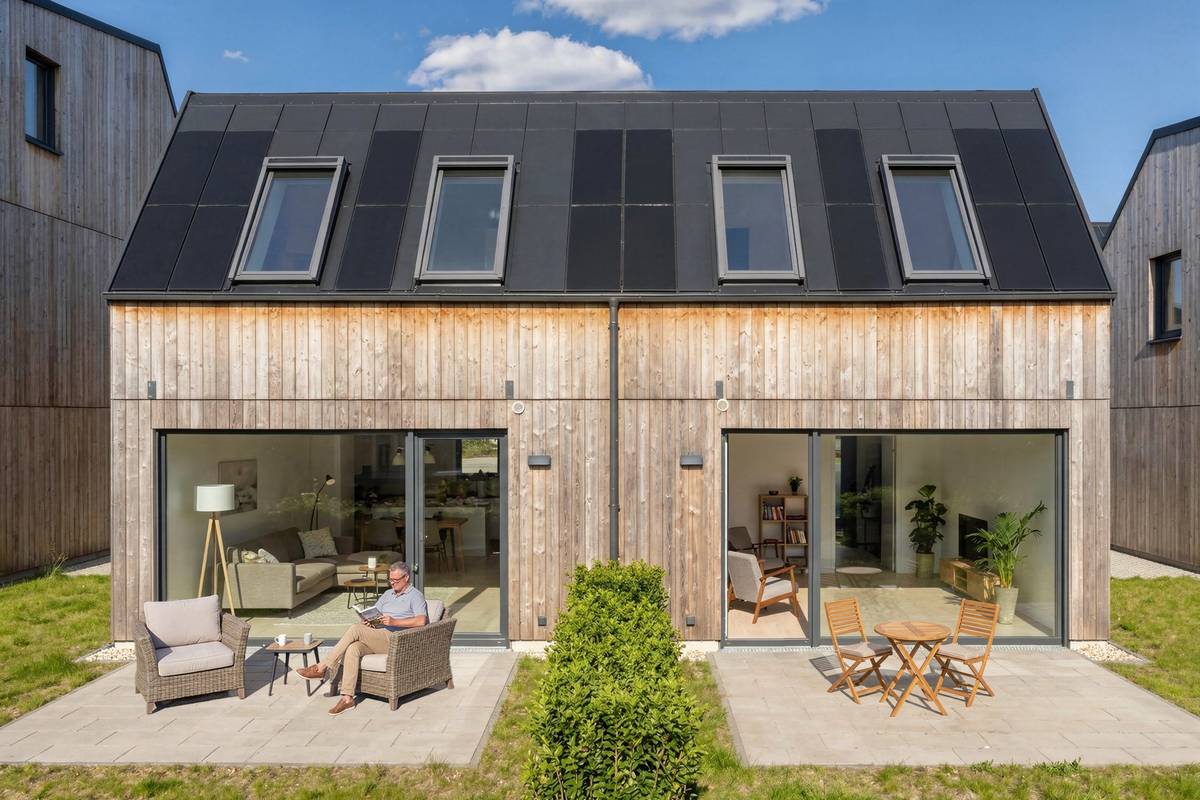 AVORA_Doppelhaushälfte_kaufen_Pankow_terrassen_Streu_13 - unverbindliche Visualisierung
