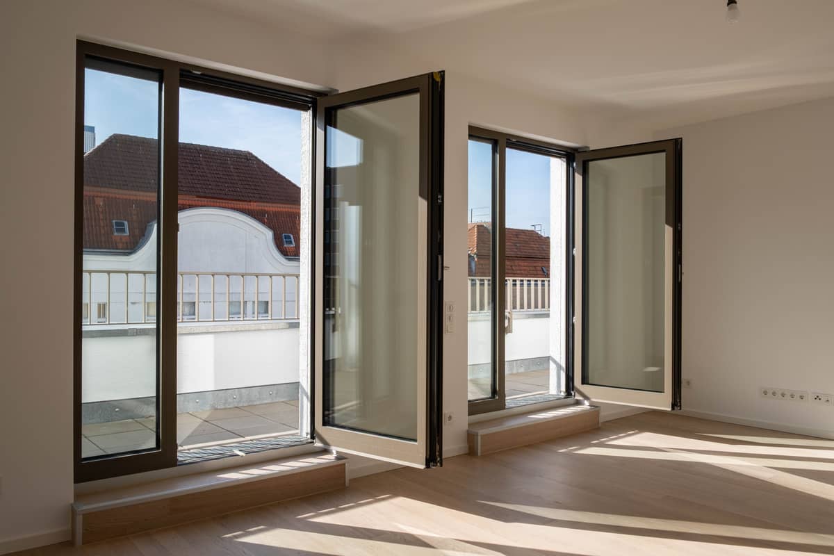 Ausstieg zum Balkon