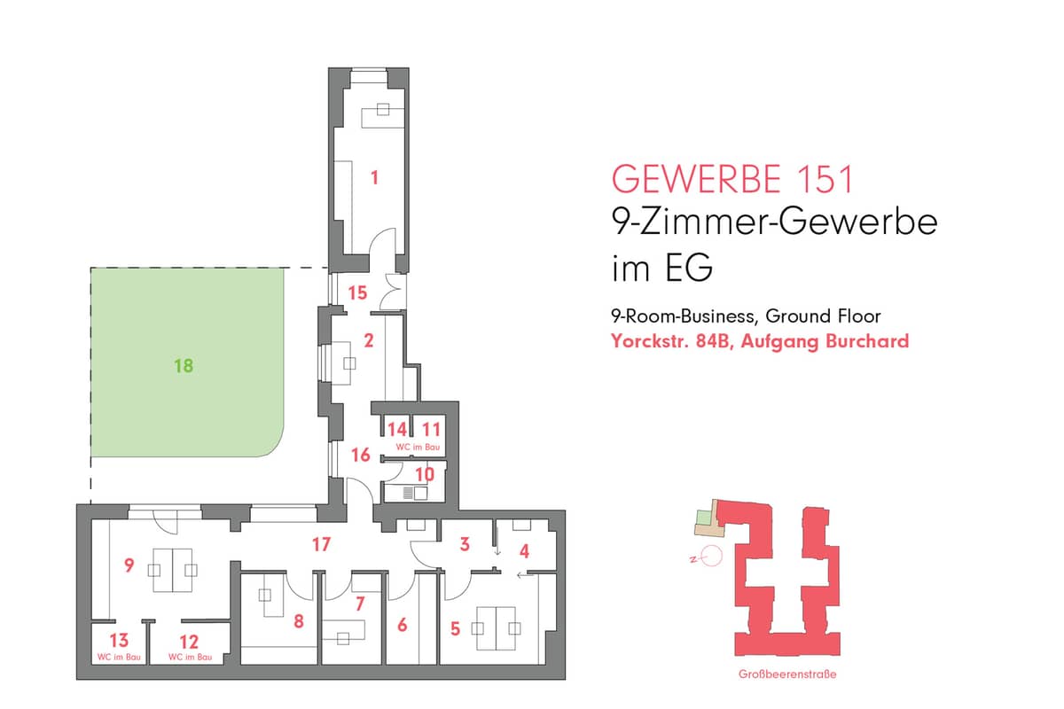 Grundriss Gewerbe 151
