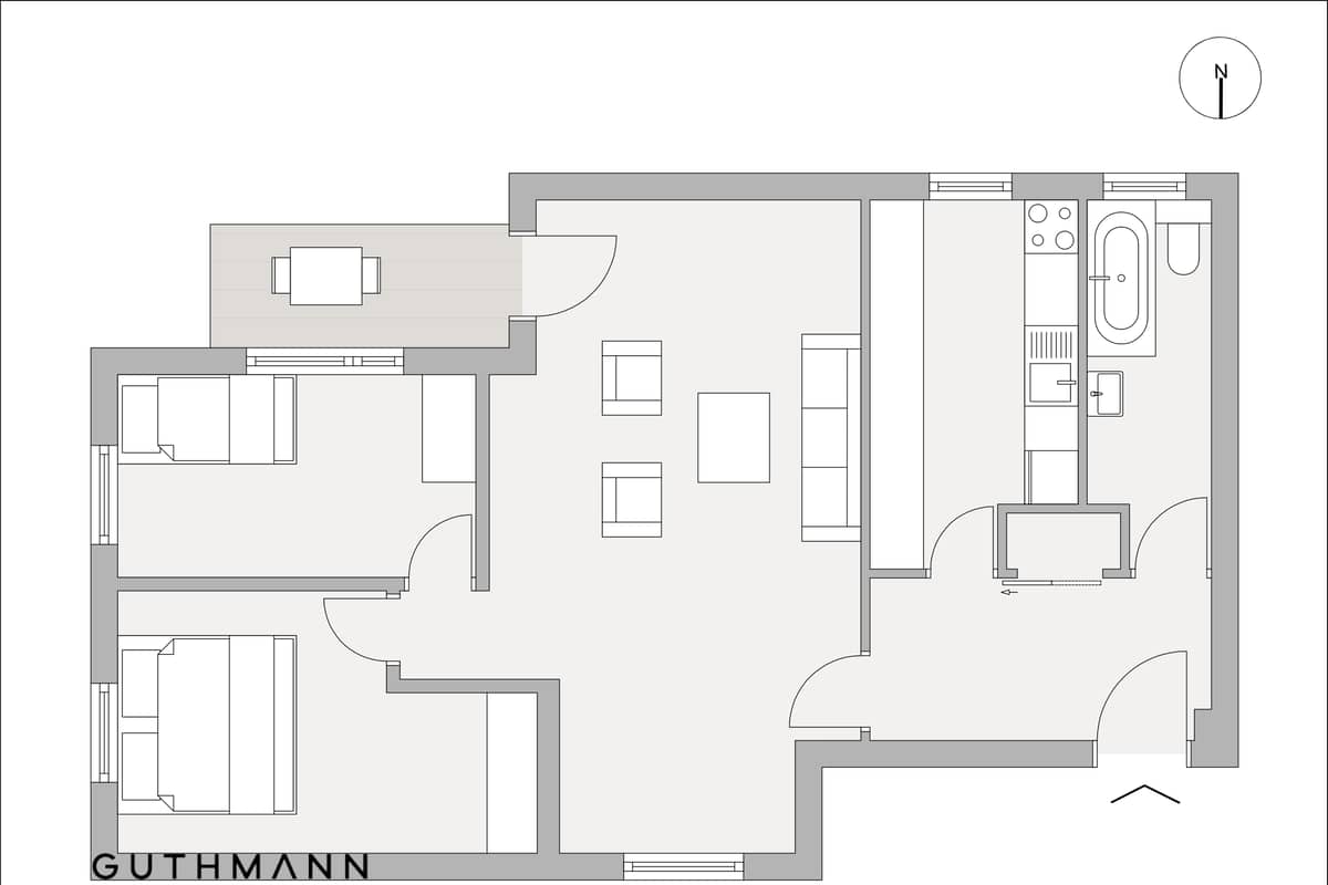 Grundriss WE05