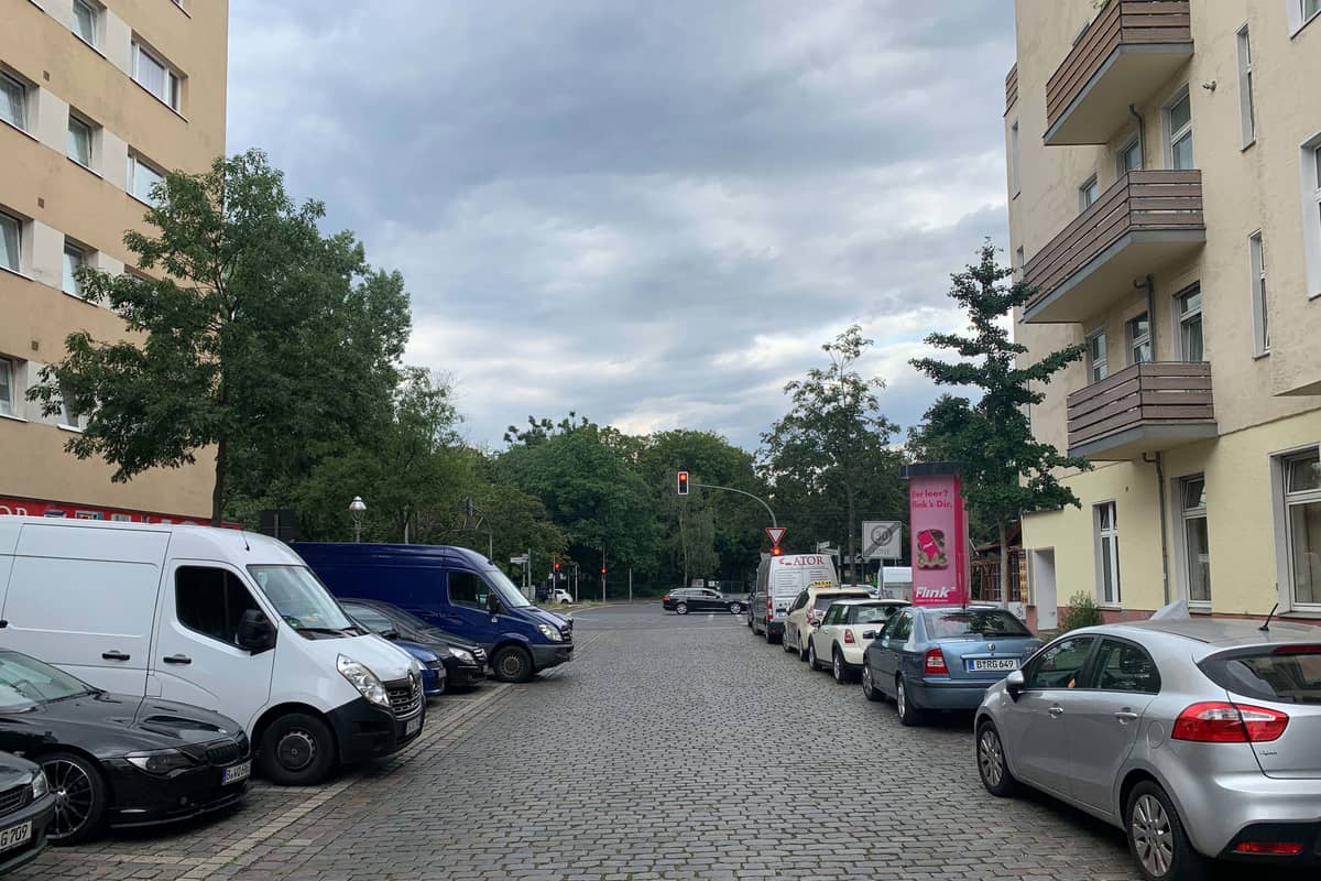 Blick Richtung Seestraße