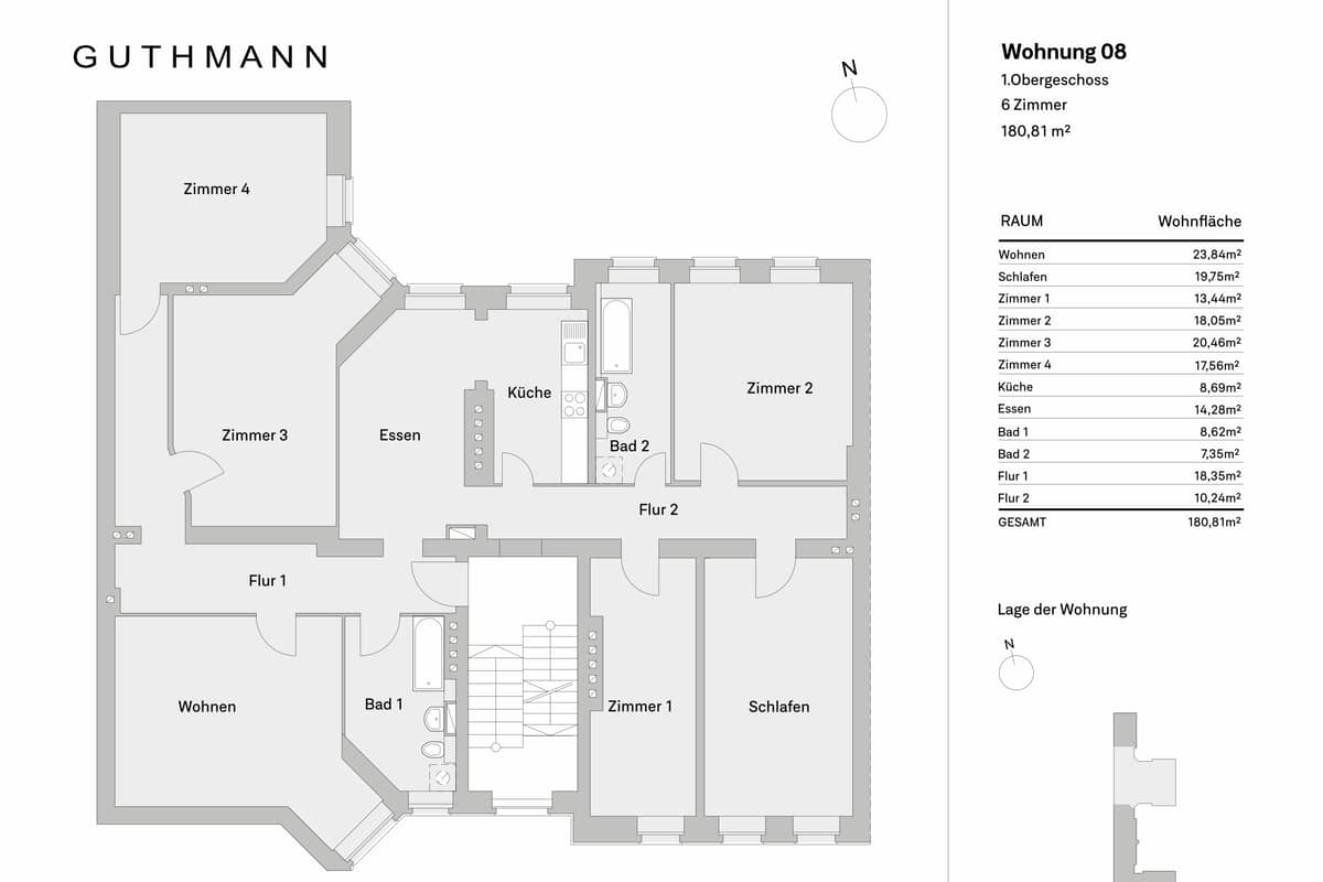 Grundriss WE08