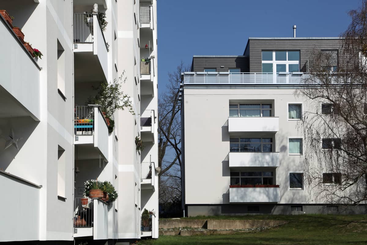Blick auf die Clayallee 228