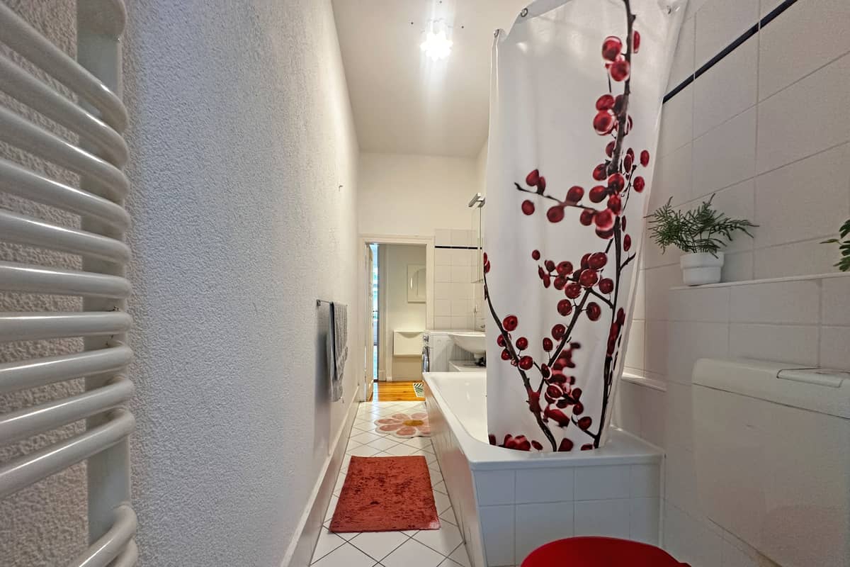 Vollausgestattes Badezimmer