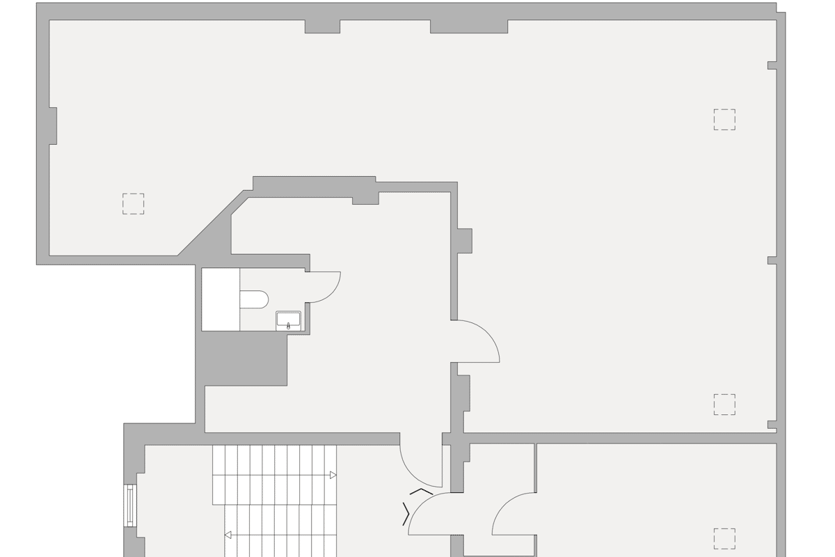 Grundriss Dachboden