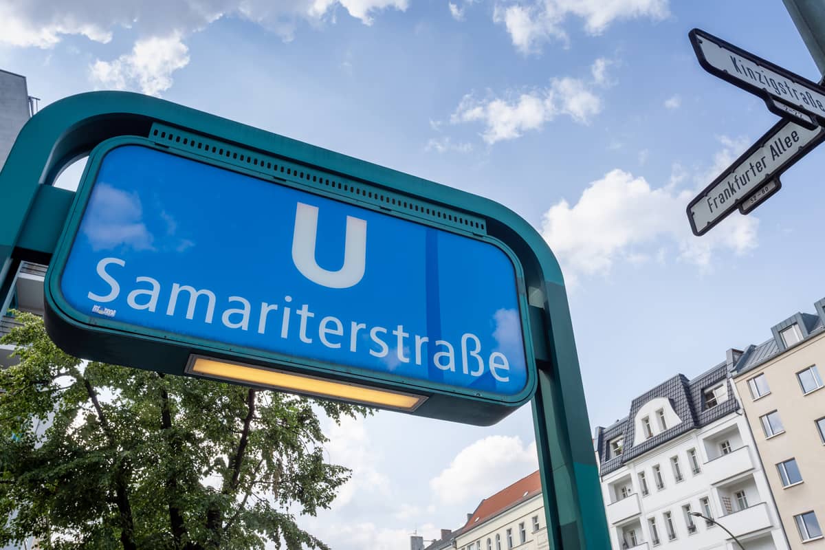 Nicht weit entfernt - Samariterstraße