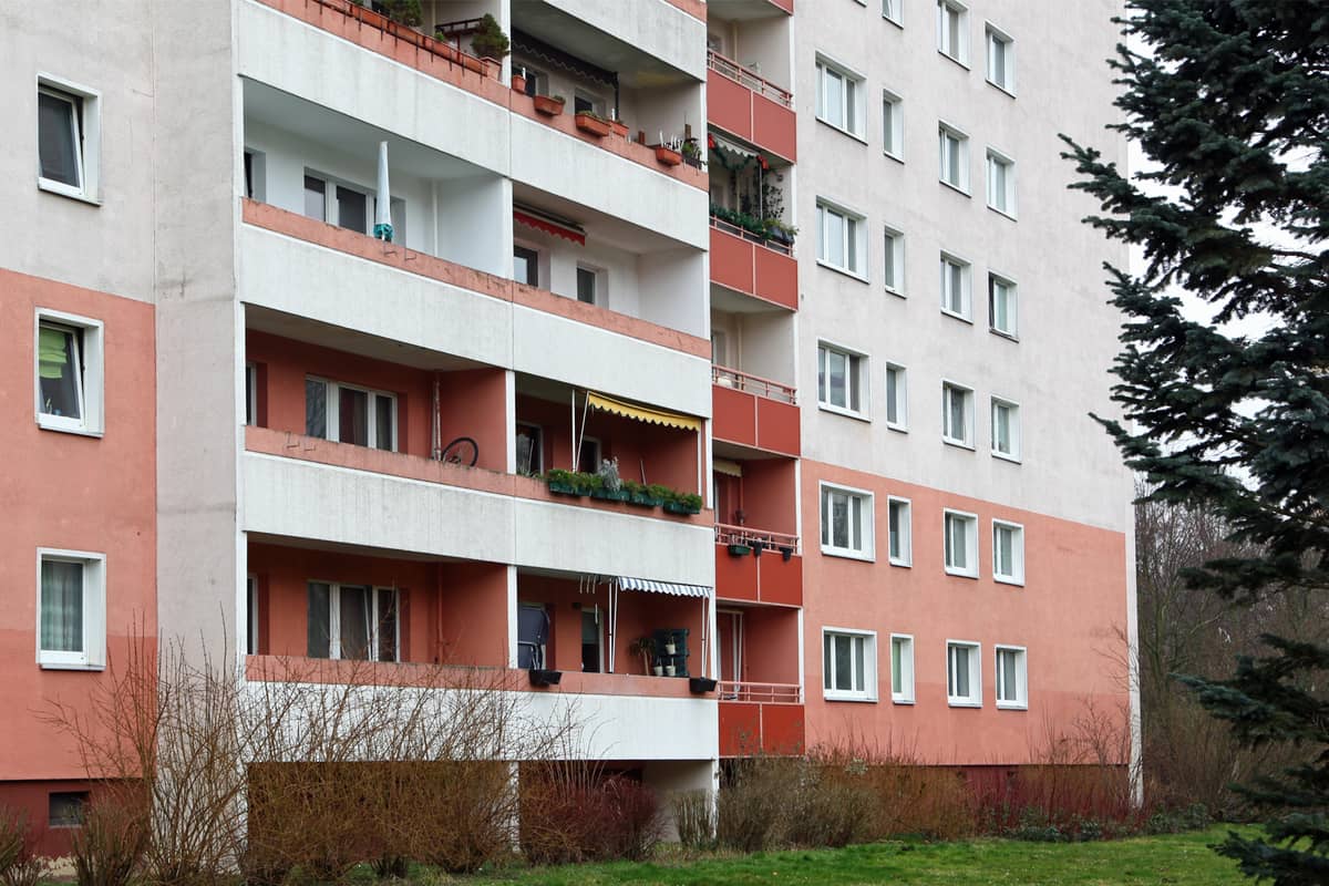 Rückseite Gebäude