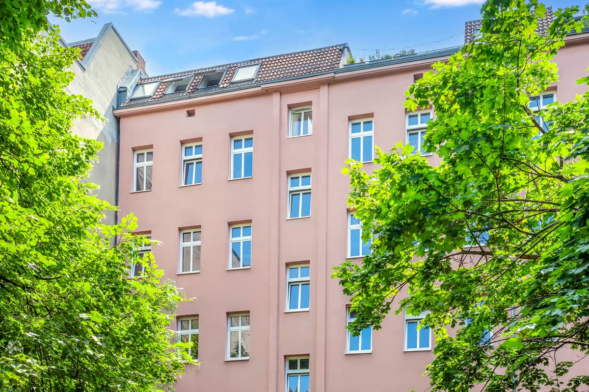 gepflegte Fassade
