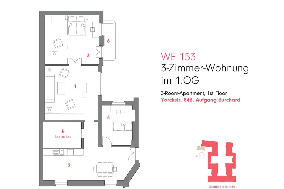 Grundriss WE 153