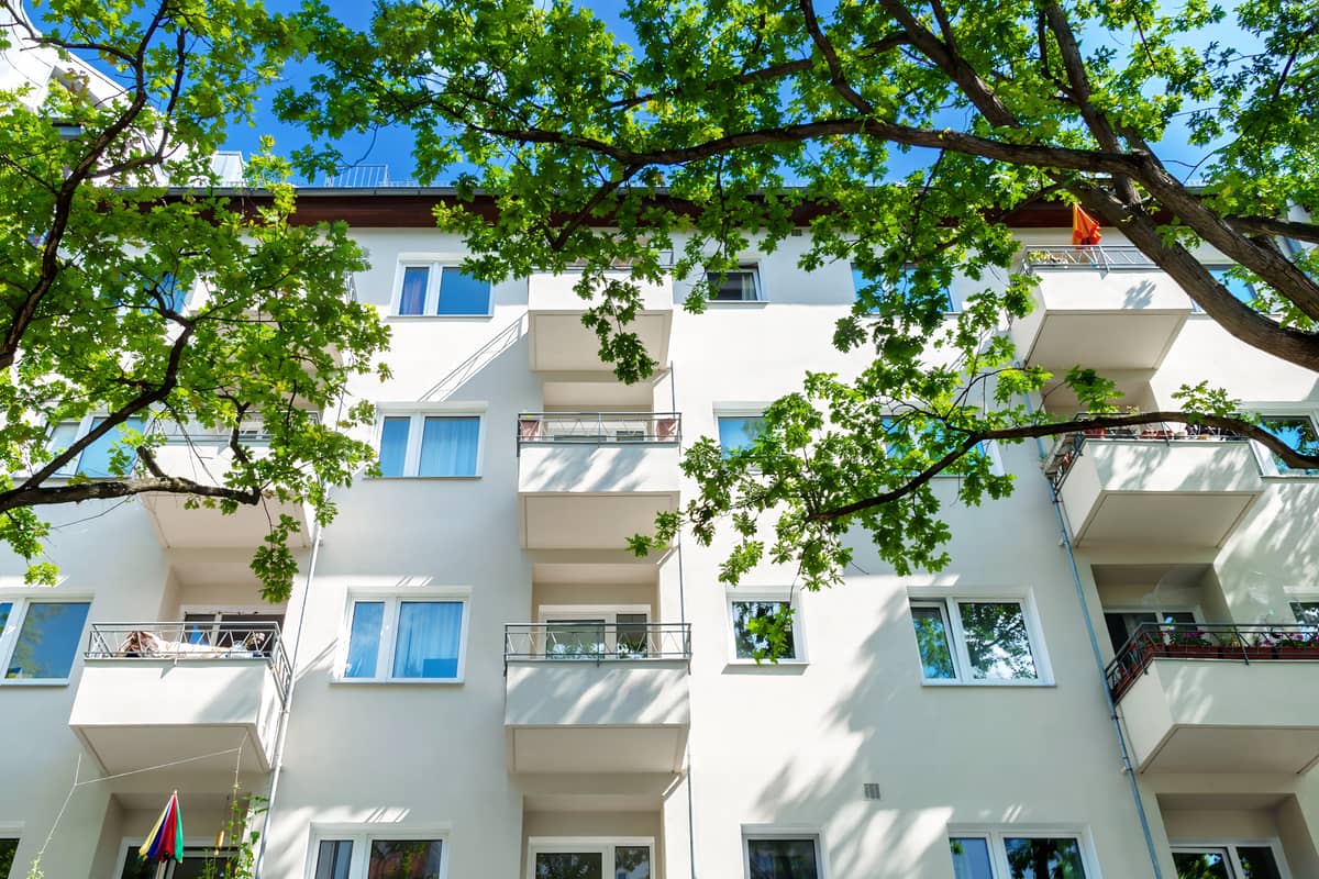 Fassade in neuem Glanz