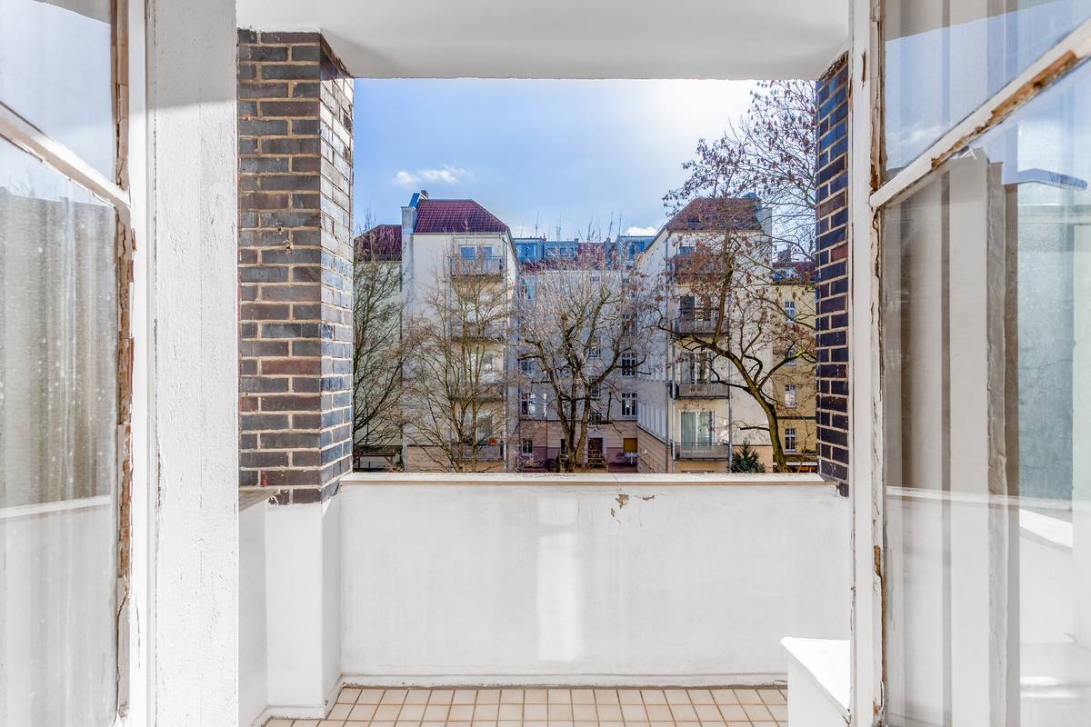 Balkon mit Südausrichtung