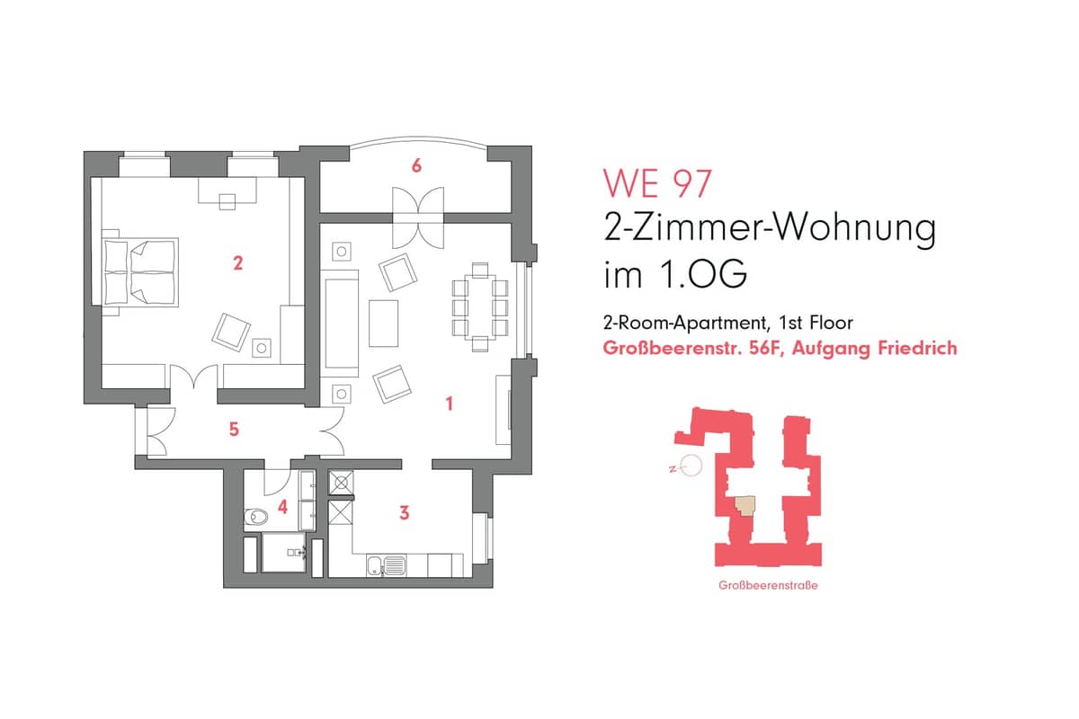 Grundriss WE 97