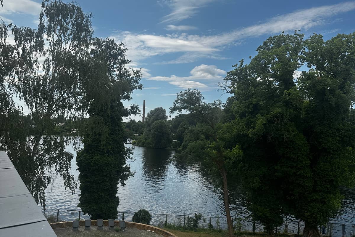 Aussicht direkt auf das Wasser