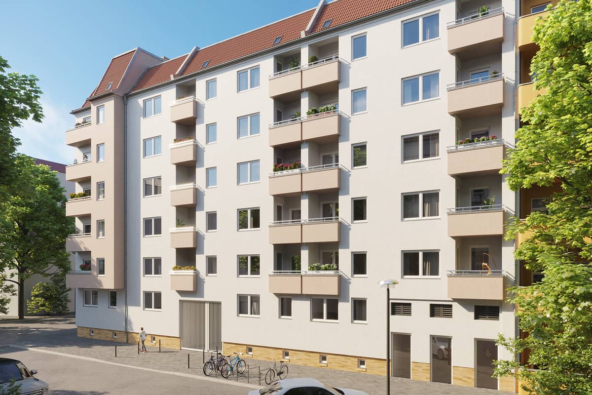 Rendering Scharnweberstraße