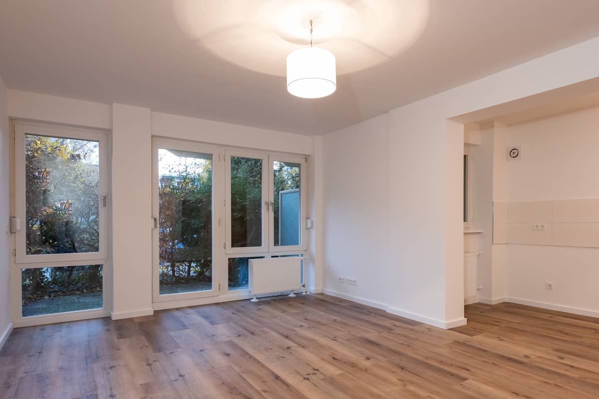 Musterwohnung mit Terrasse