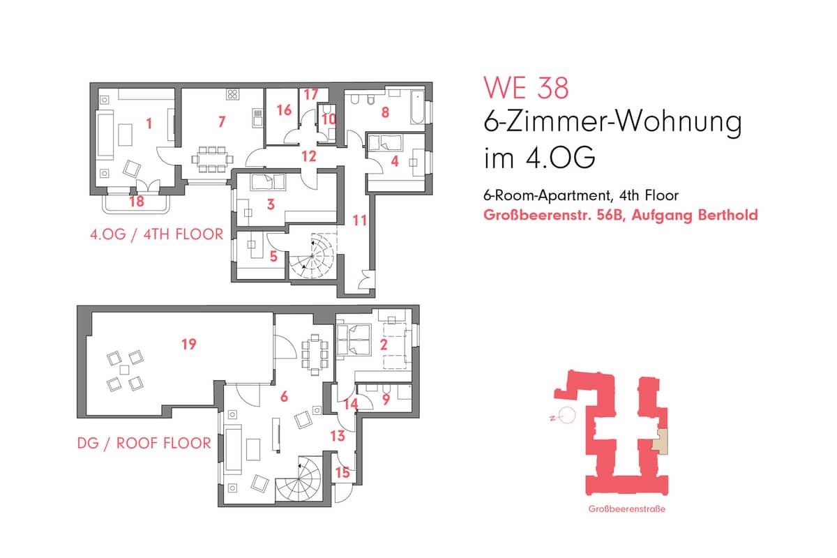Grundriss WE 38
