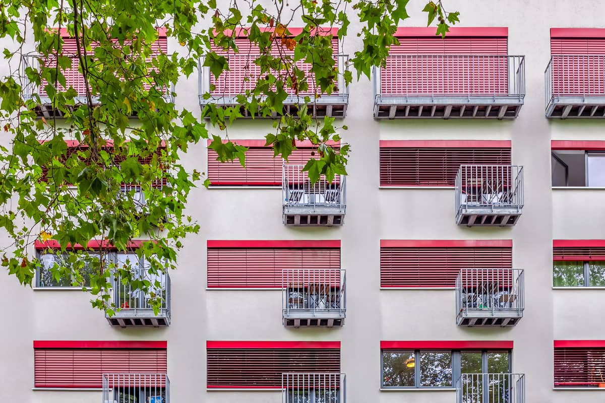 Entkerntes Haus