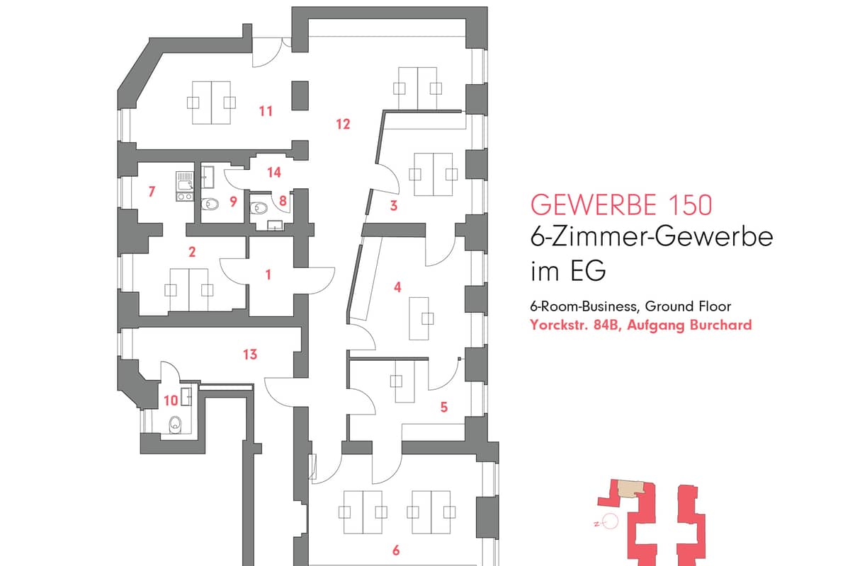 Grundriss Gewerbe 150