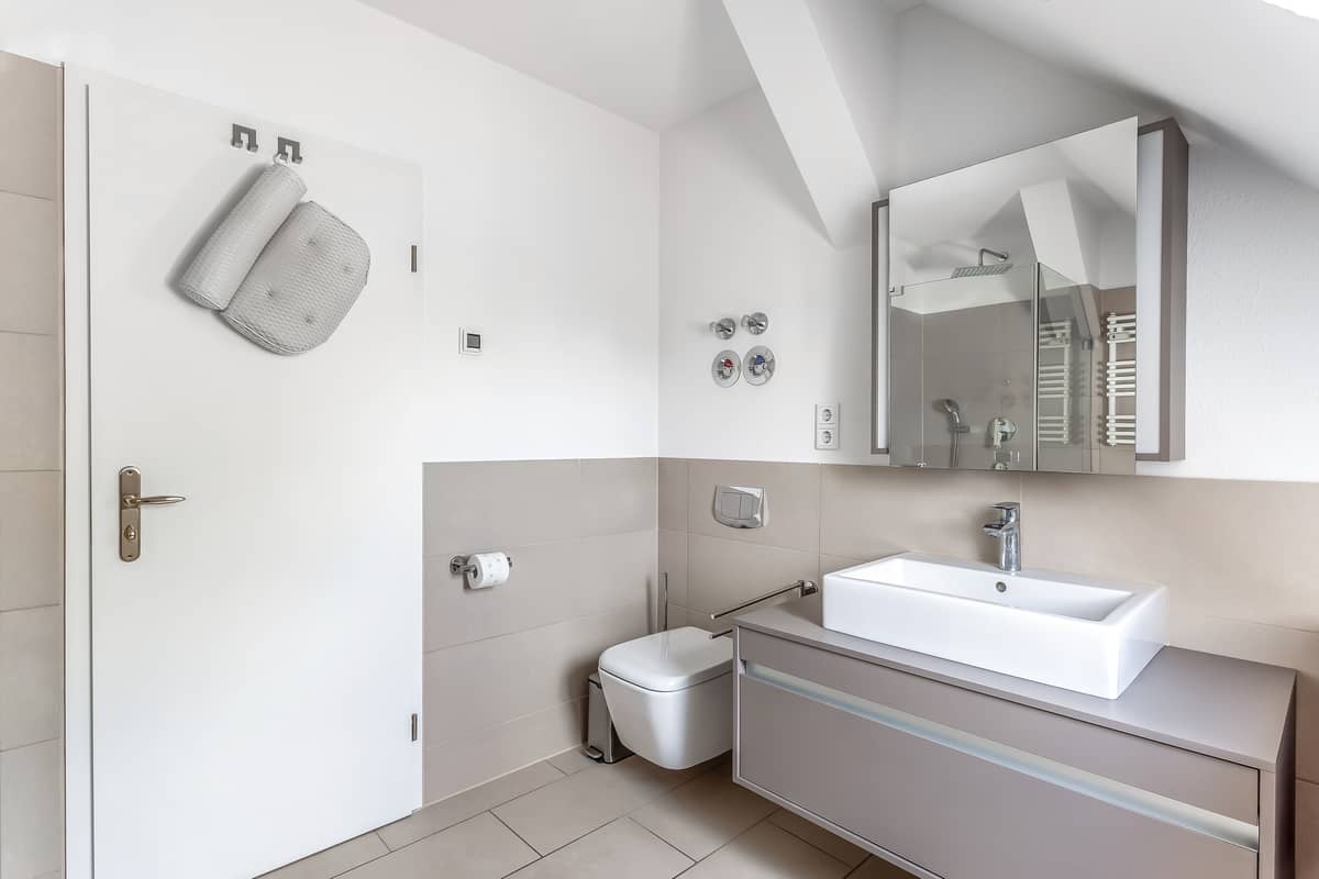 Modernisiertes Badezimmer
