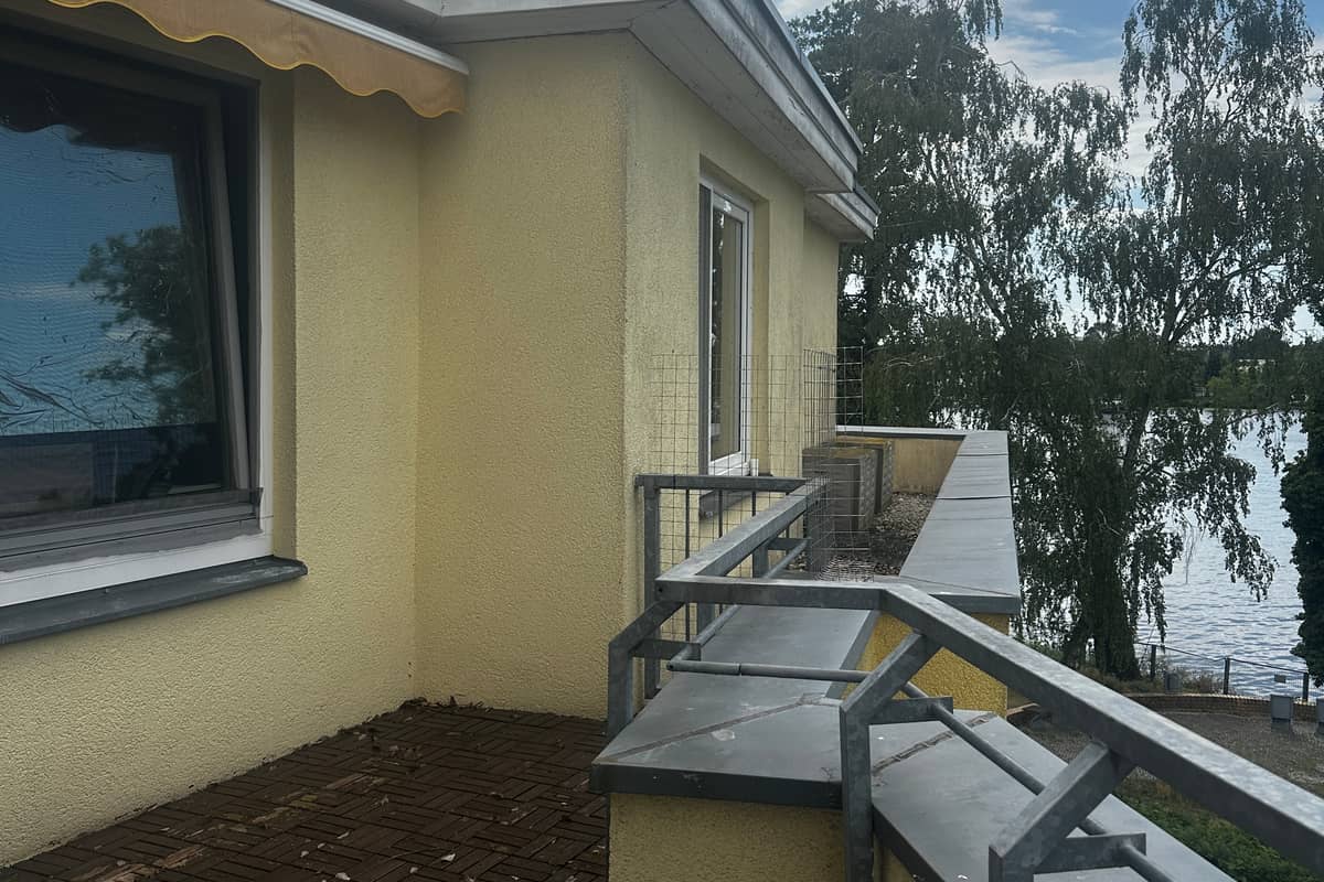großzügiger Balkon