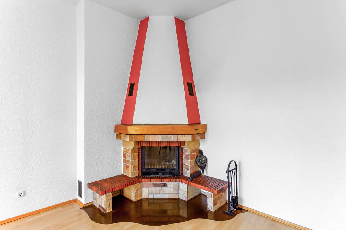 gepflegter, funktionstüchtiger Kamin
