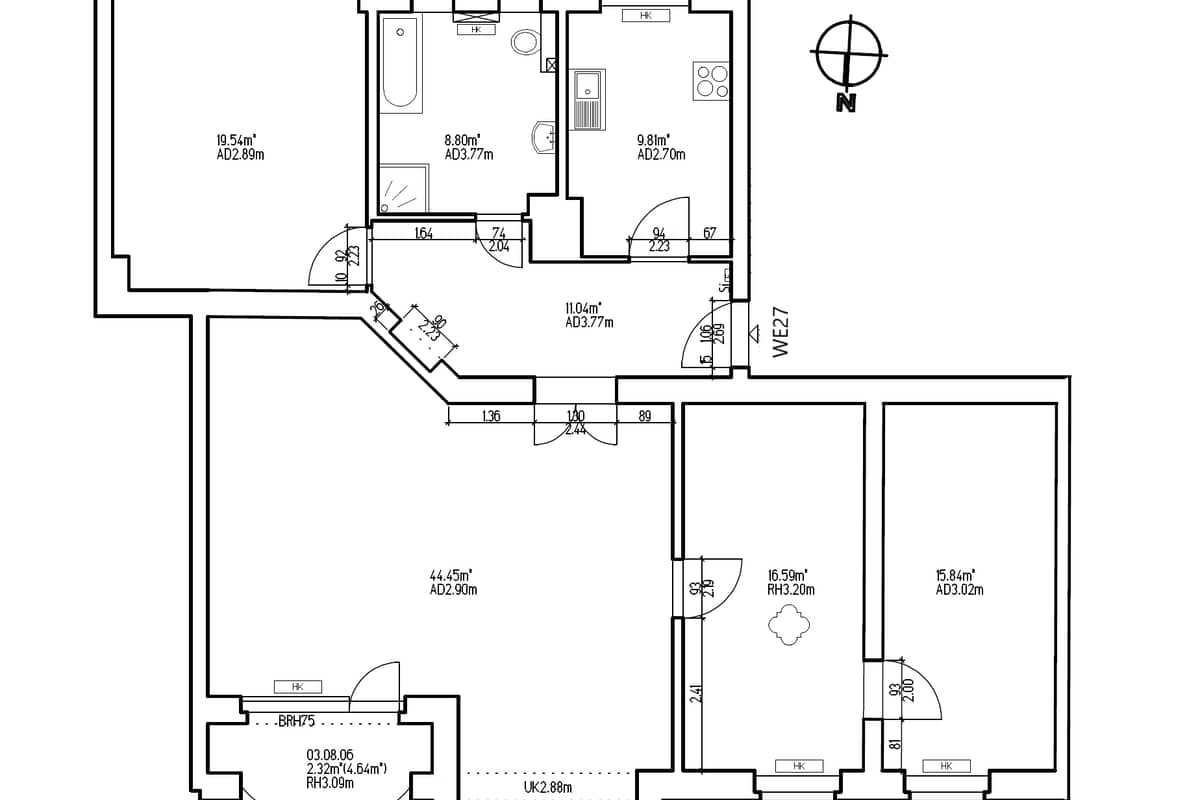 Grundriss WE27