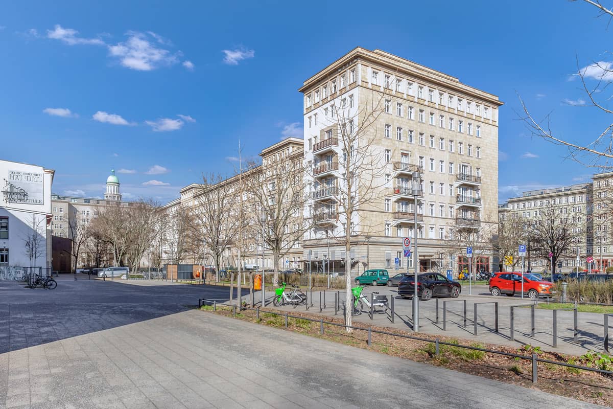 Blick zur Seitenstraße