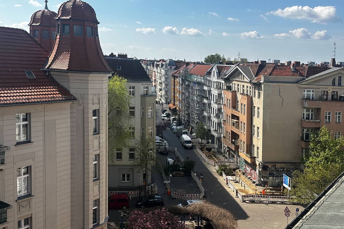 Blick auf den Kiez