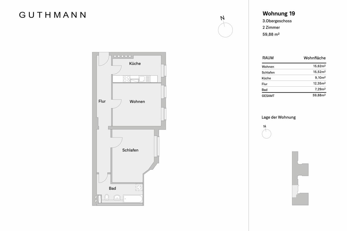 Grundriss WE19