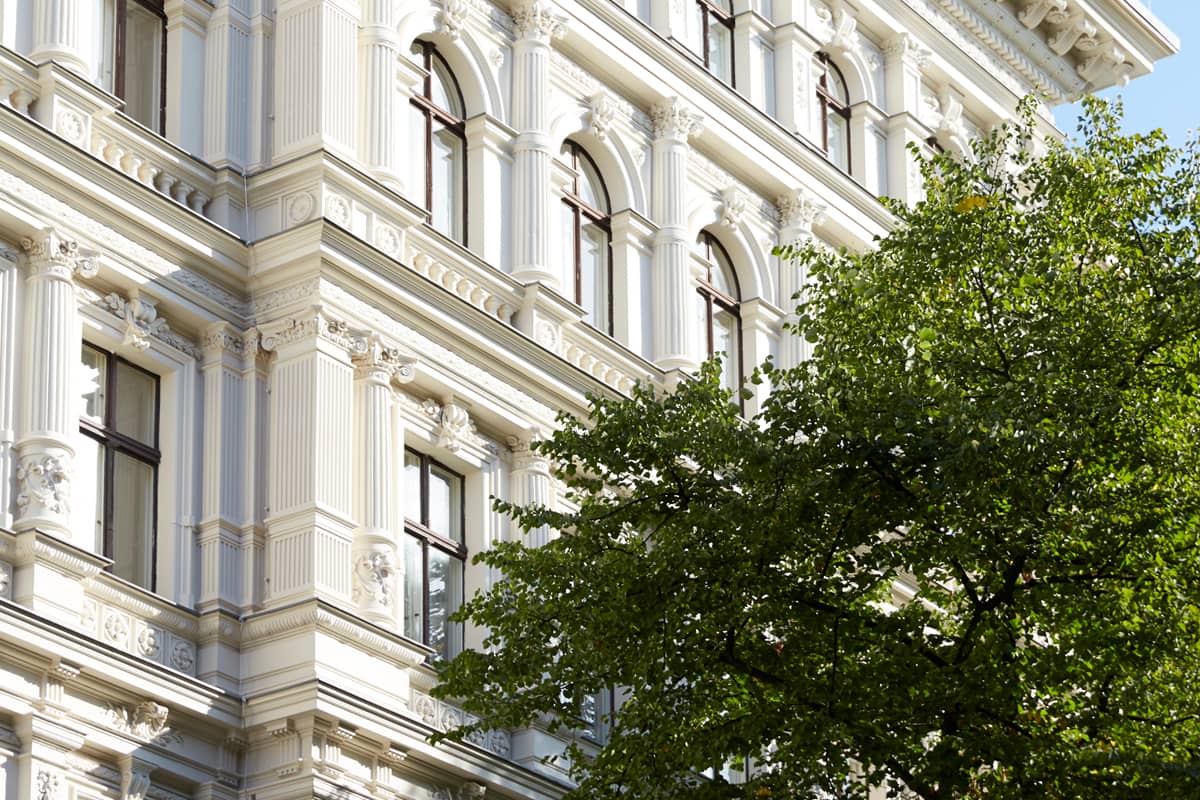 Prachtvolle Altbauten