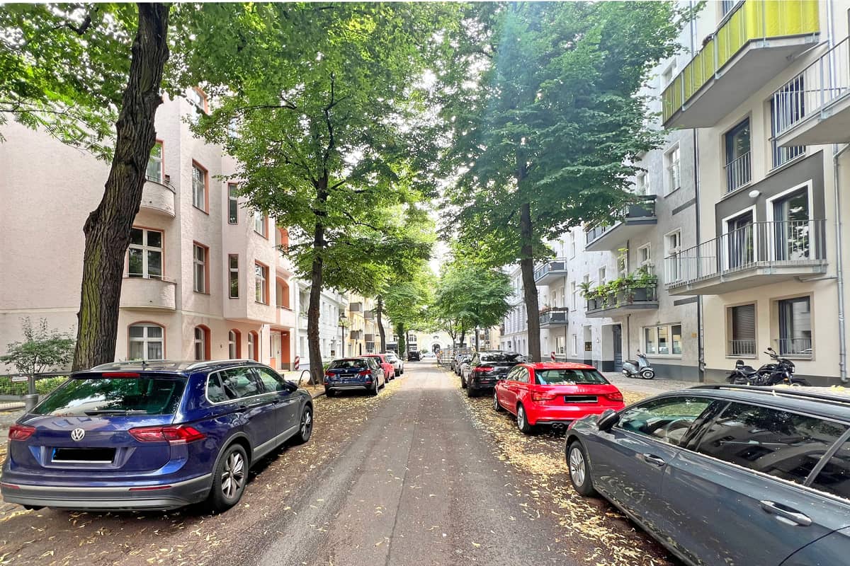 Ruhige Seitenstraße