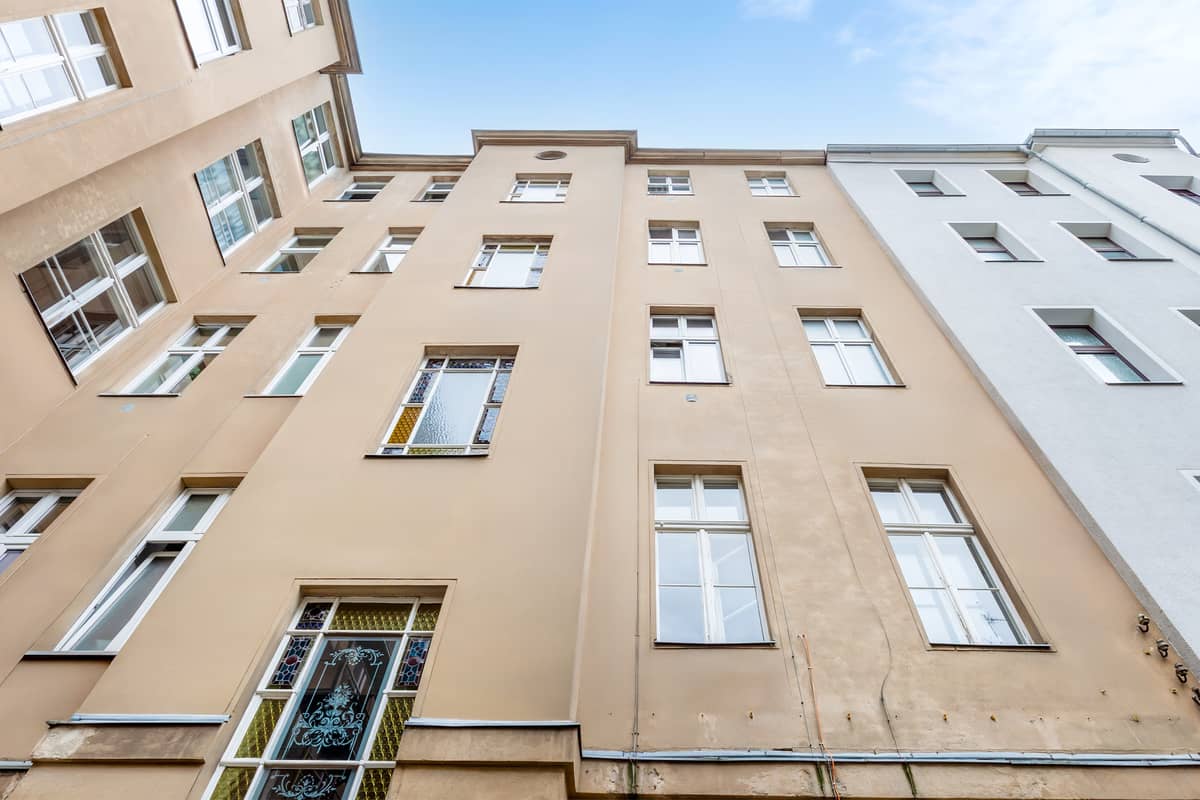 Blick auf die Rückseite