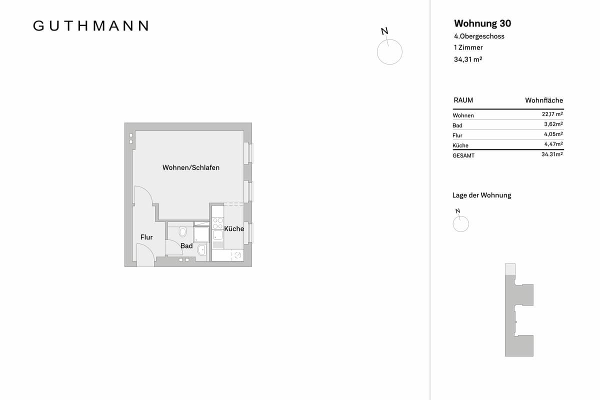 Grundriss WE30