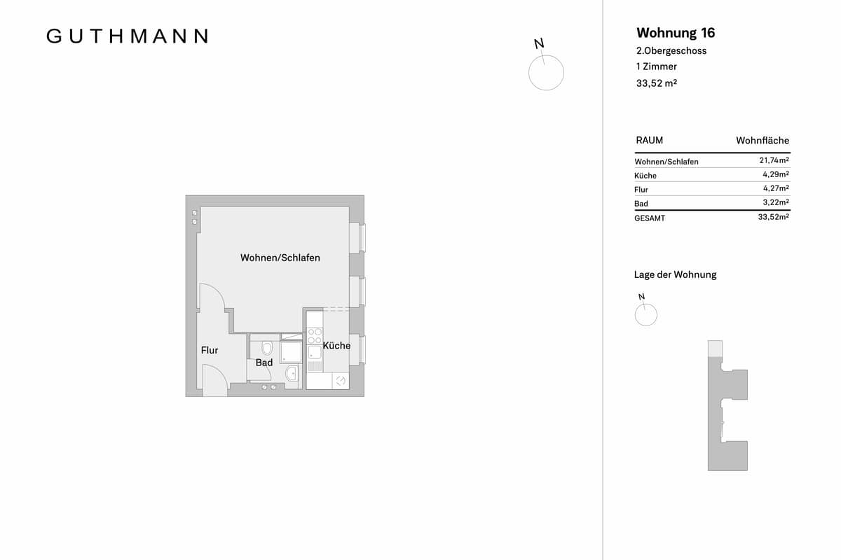 Grundriss WE16