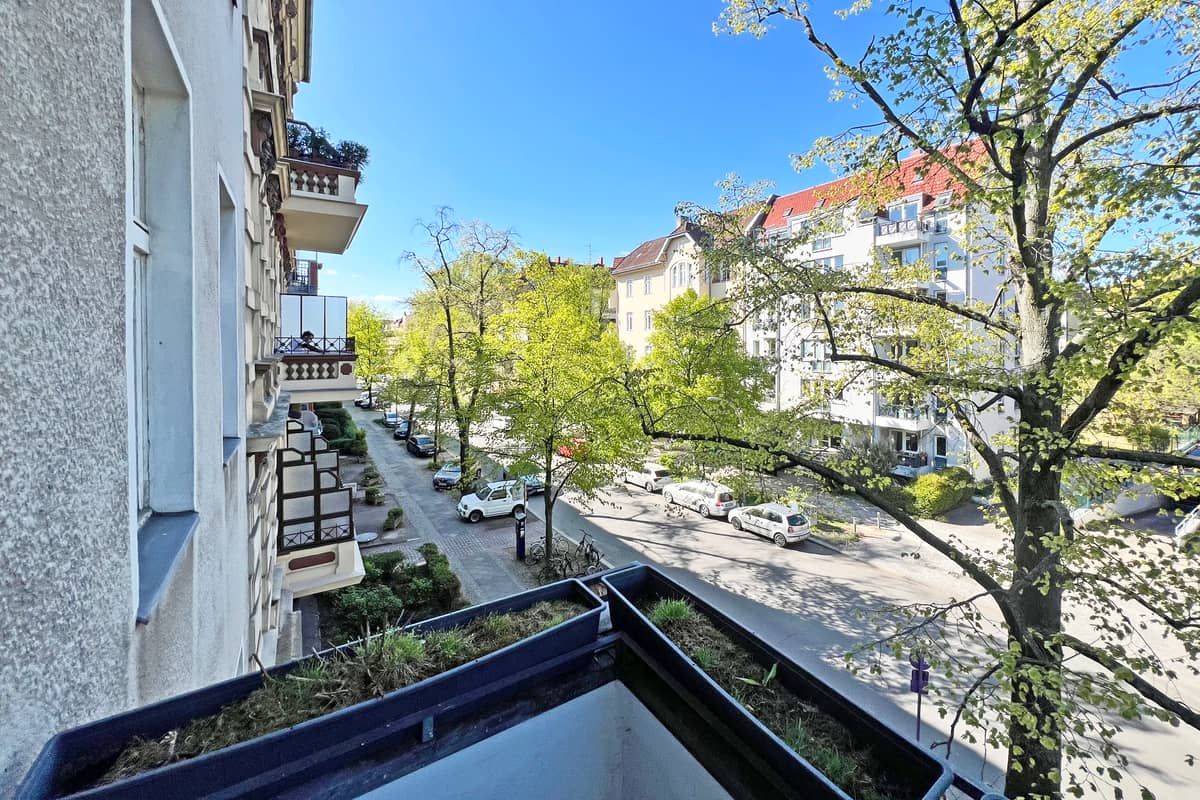Balkonausblick