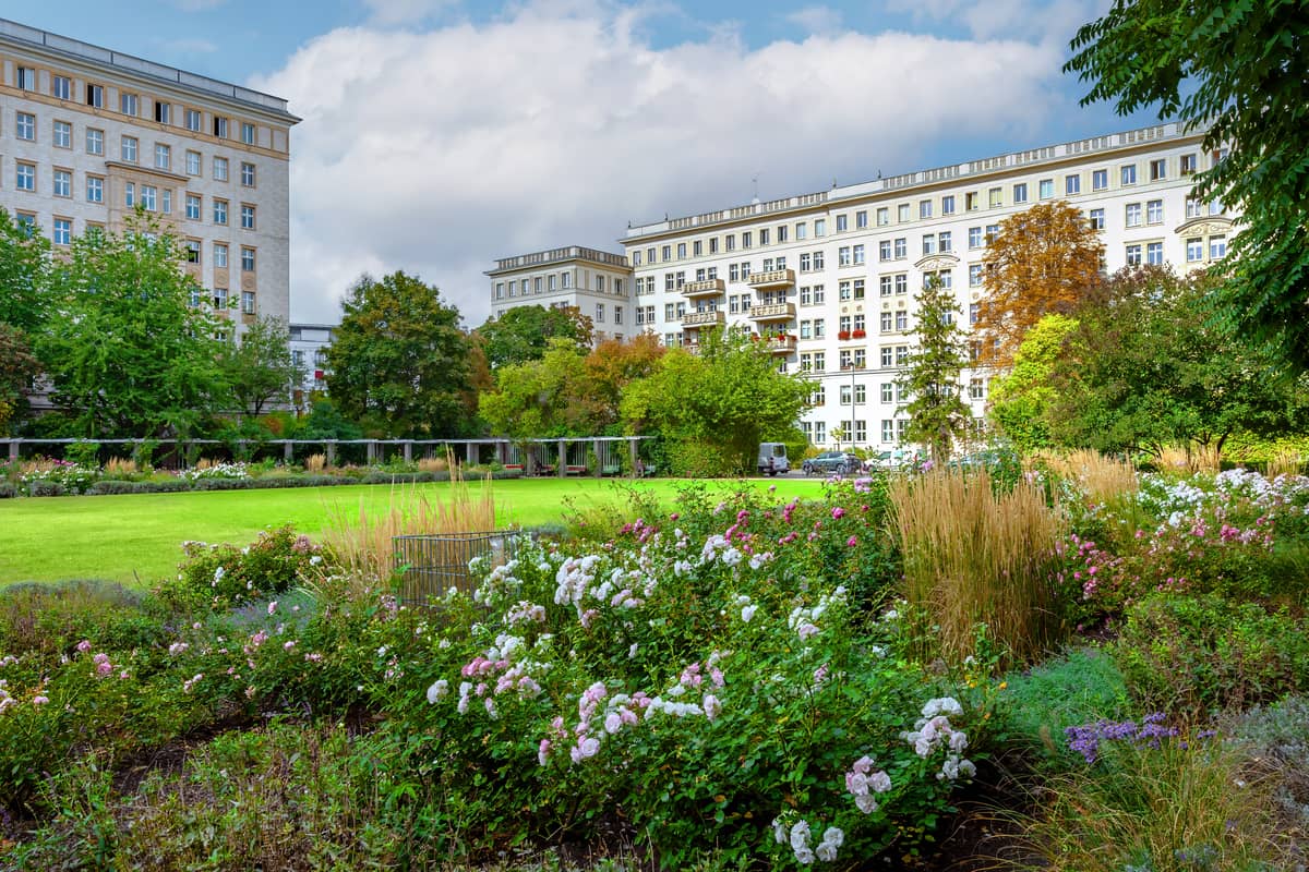Der berühmte Rosengarten