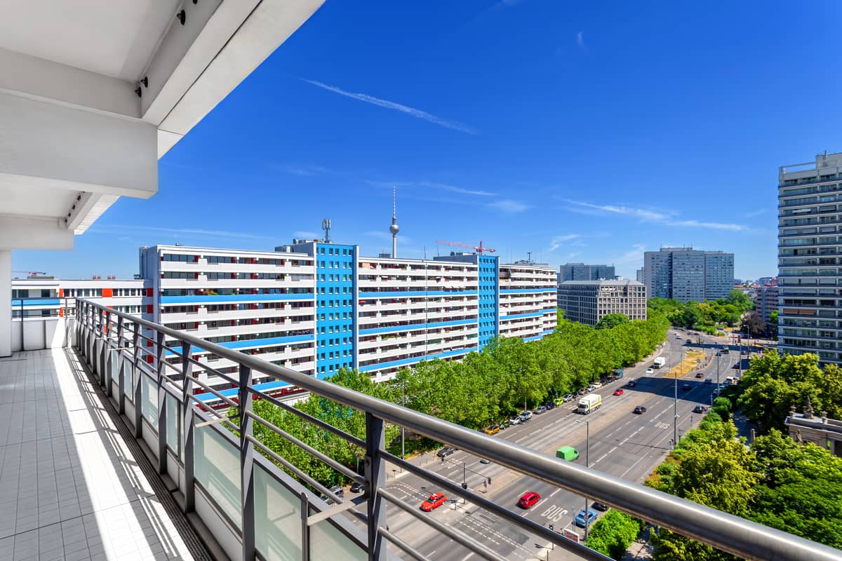 Blick auf den Fernsehturm